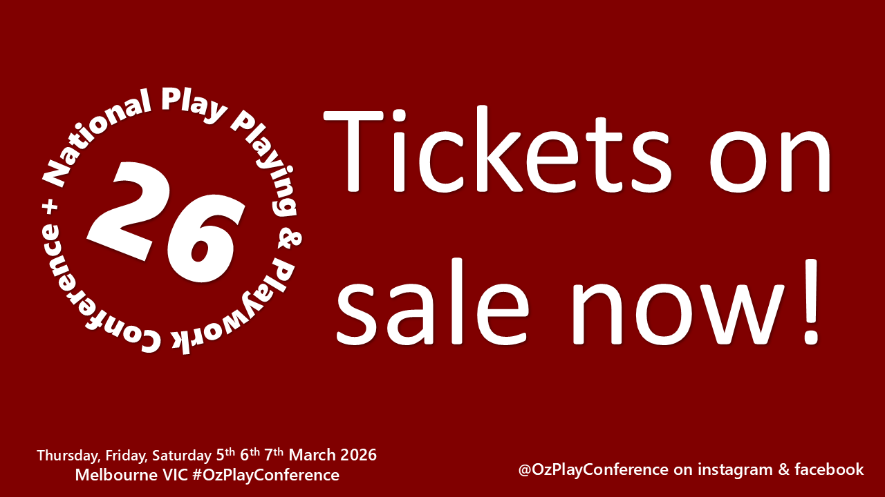 FULL PROGRAME FOR OzPlayConference 2026!