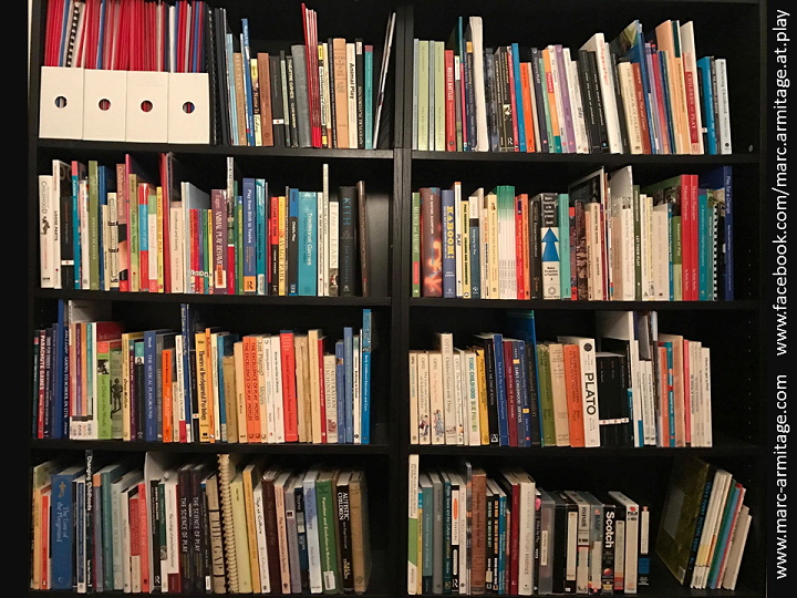 Eclectic Bookshelves