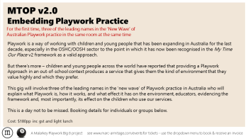 Embedding Playwork Practice in MTOP v2 - Marc Armitage