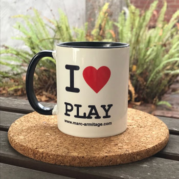 I Love Play mug